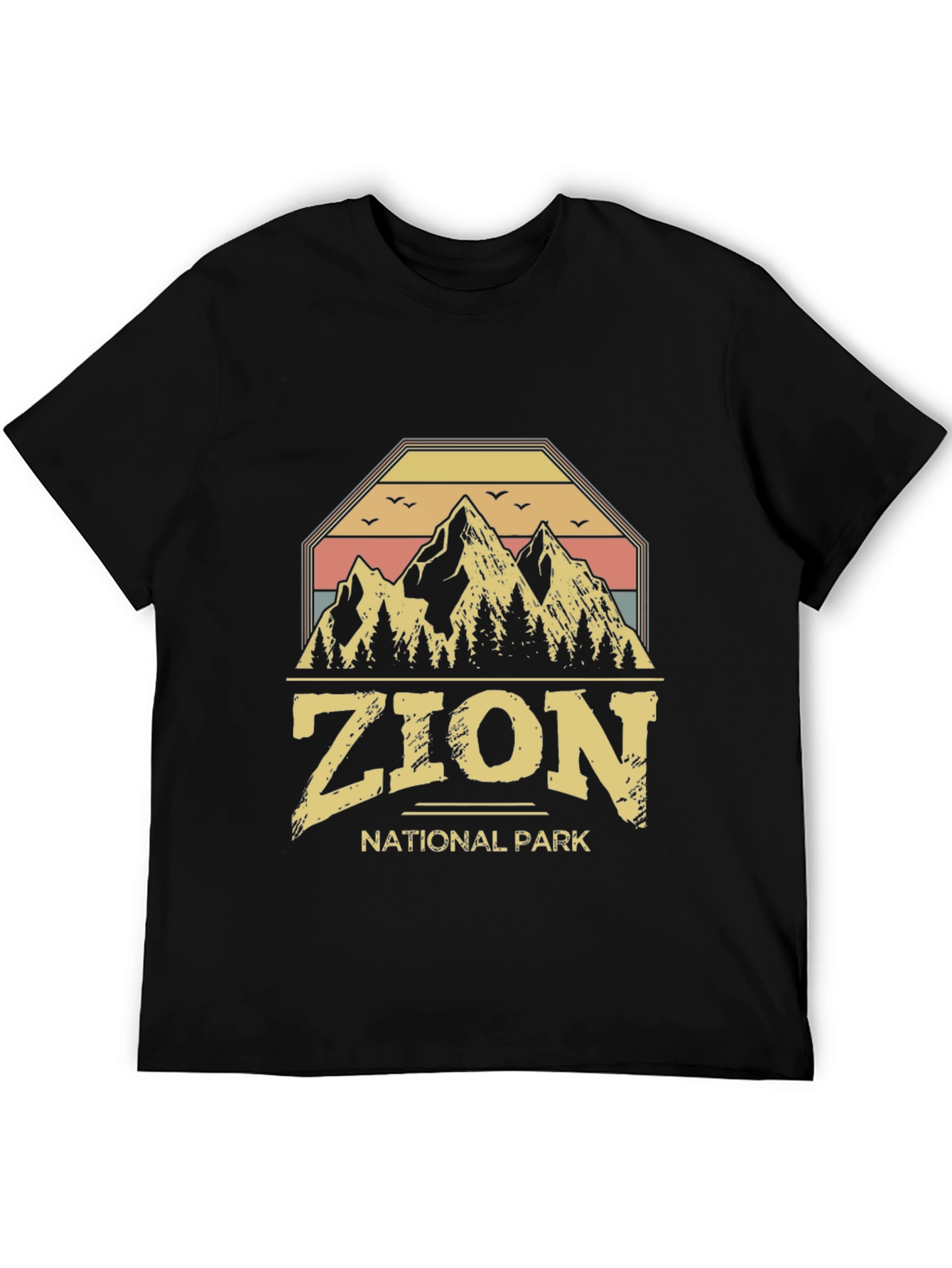 Zion National Park Retro Graphic T-Shirt