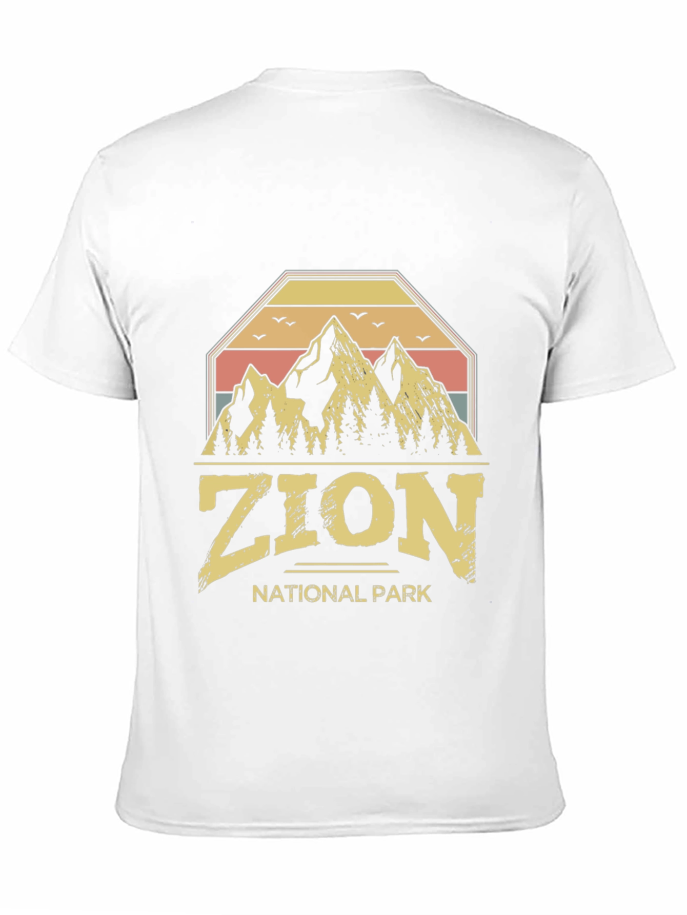 Zion National Park Retro Graphic T-Shirt