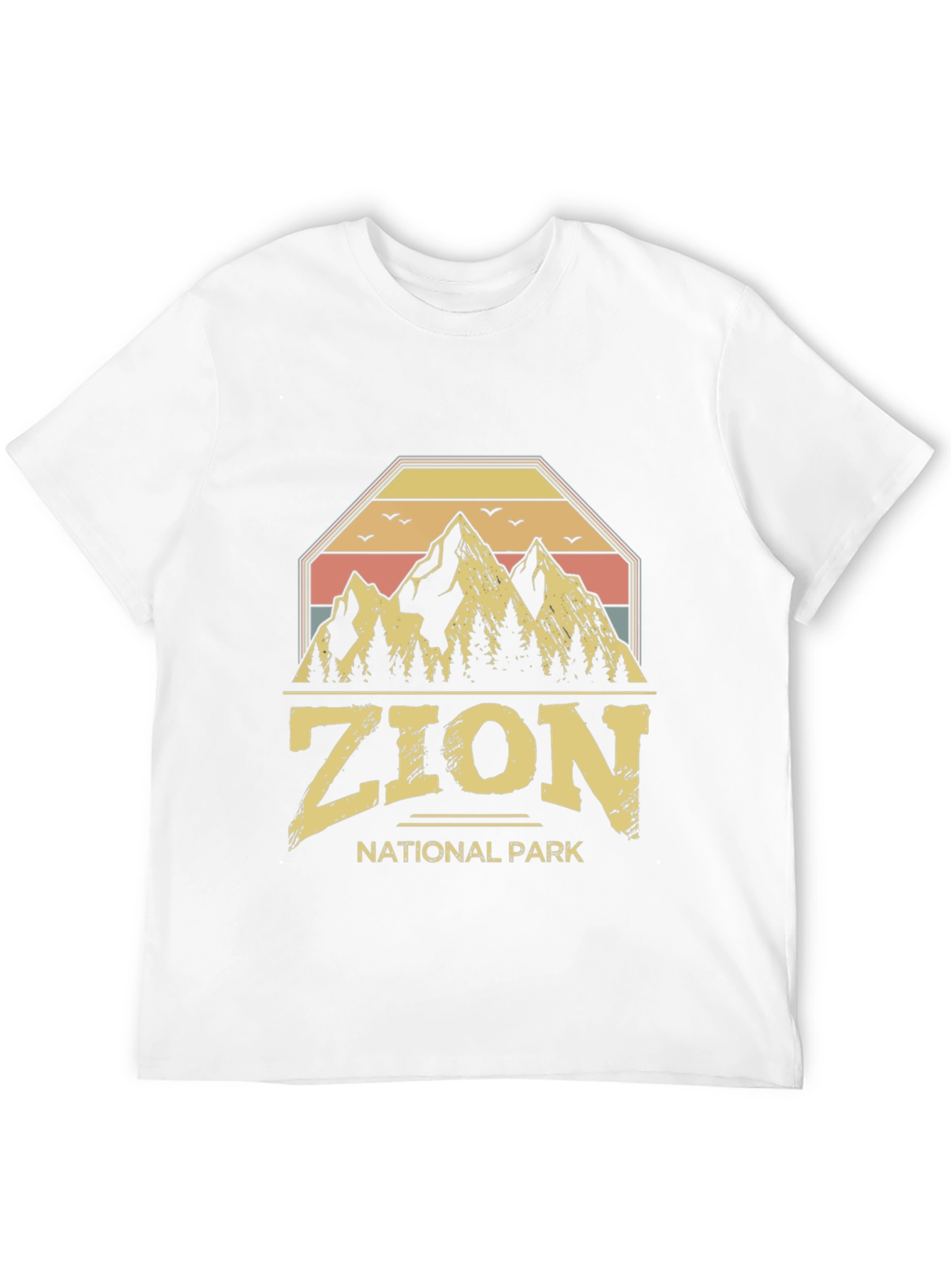 Zion National Park Retro Graphic T-Shirt