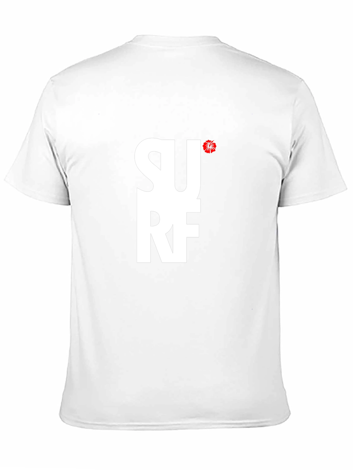 Surf Tee - Black Cotton Graphic T-Shirt