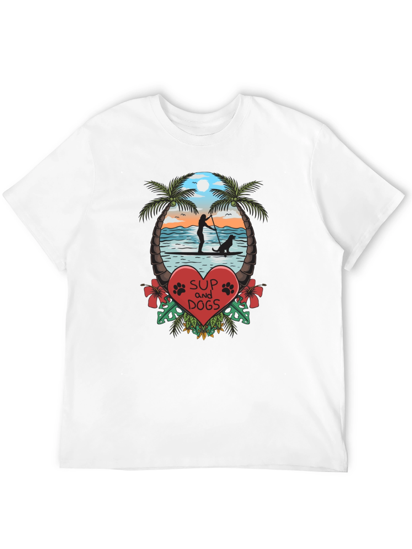 SUP & Dogs Graphic Tee