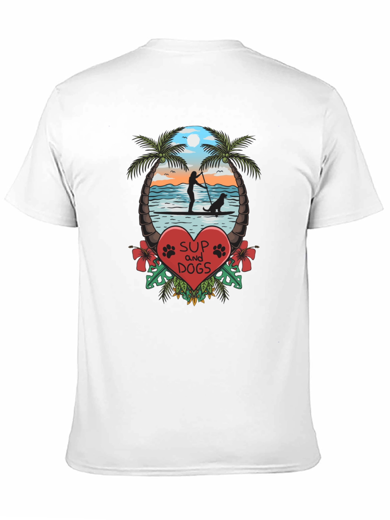 SUP & Dogs Graphic Tee