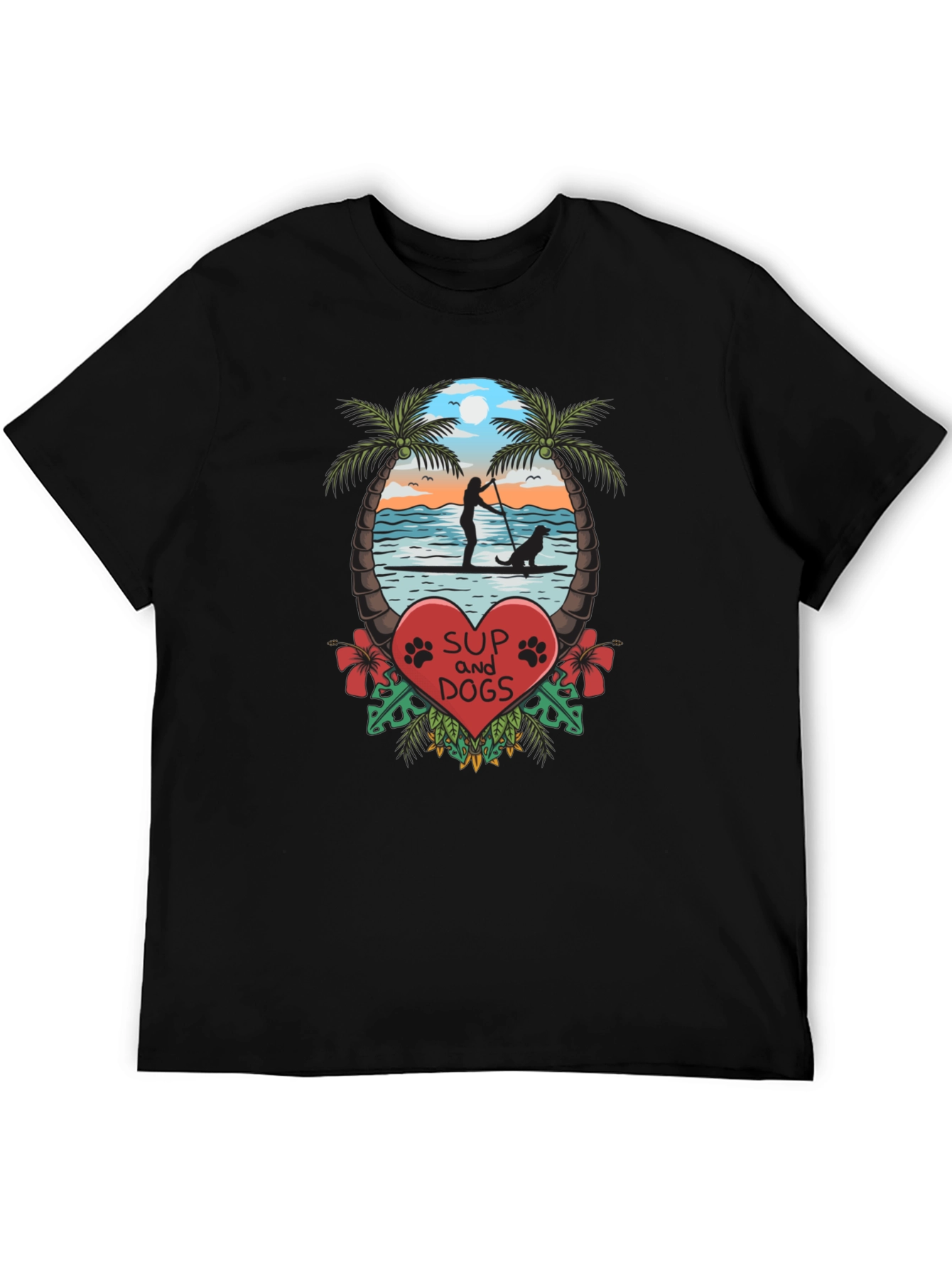 SUP & Dogs Graphic Tee