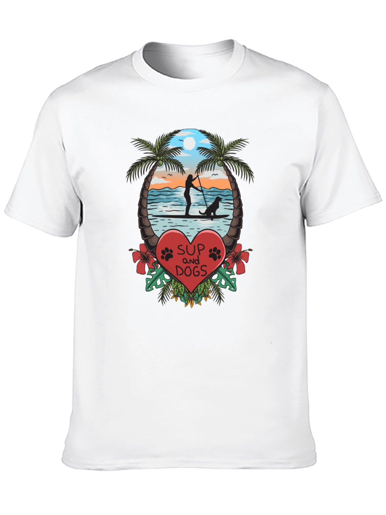 SUP & Dogs Graphic Tee