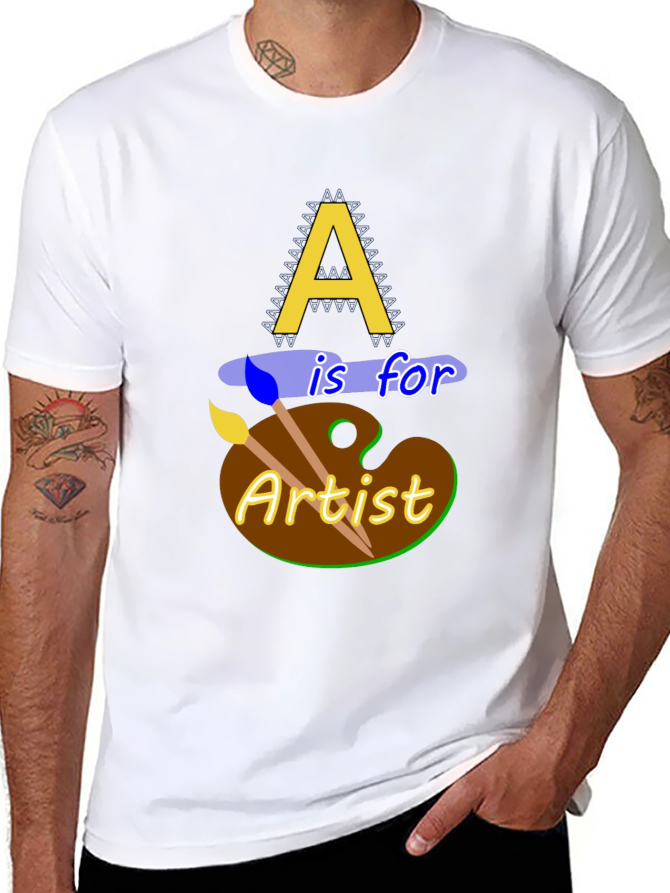 Artist T-Shirt - A is for Artist Design