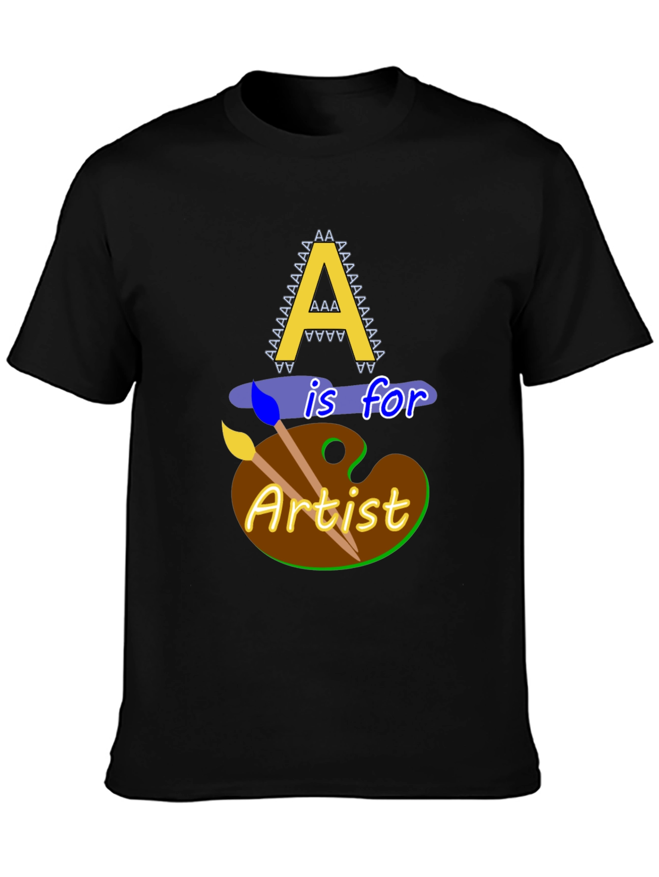 Artist T-Shirt - A is for Artist Design