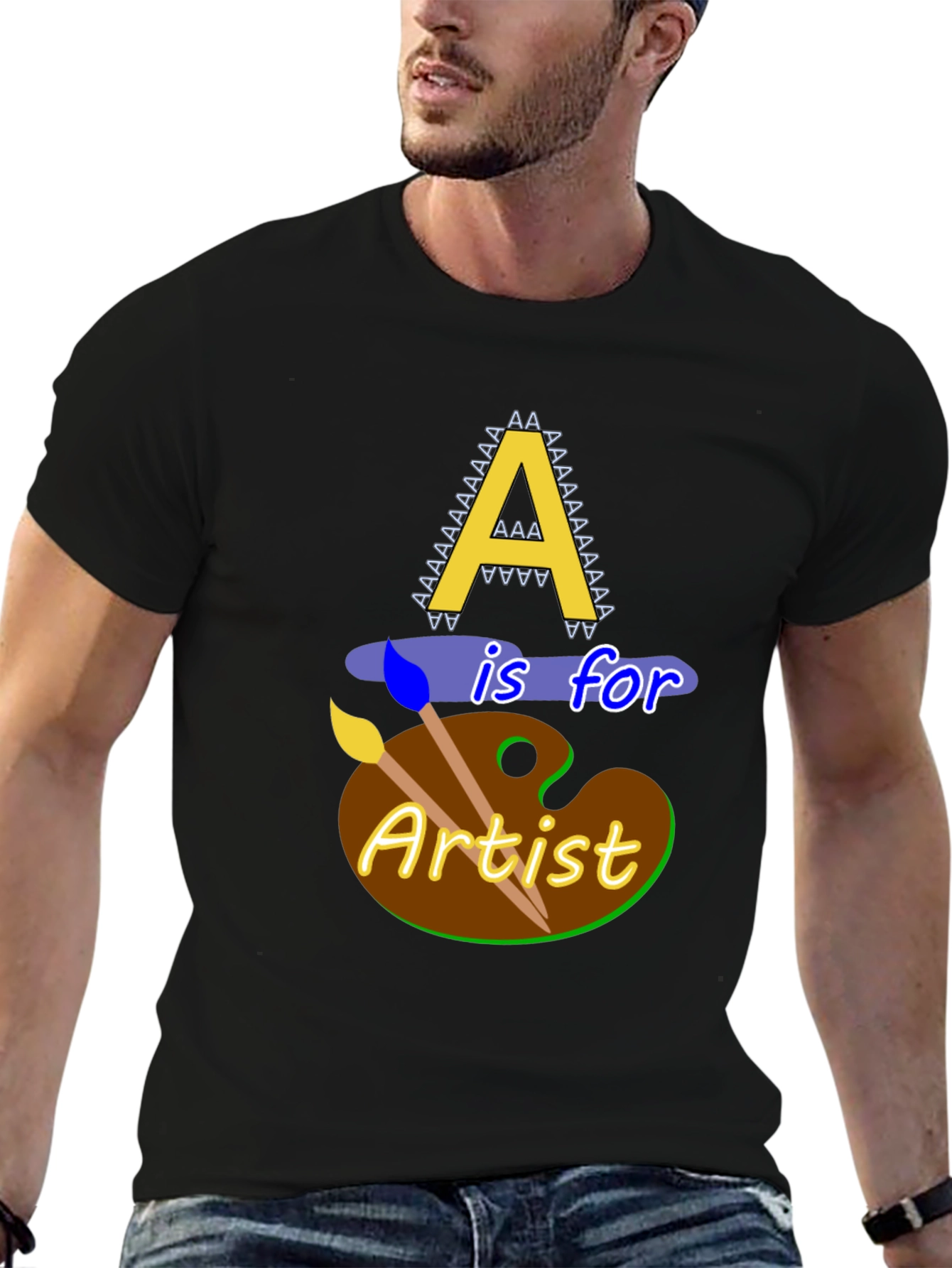 Artist T-Shirt - A is for Artist Design