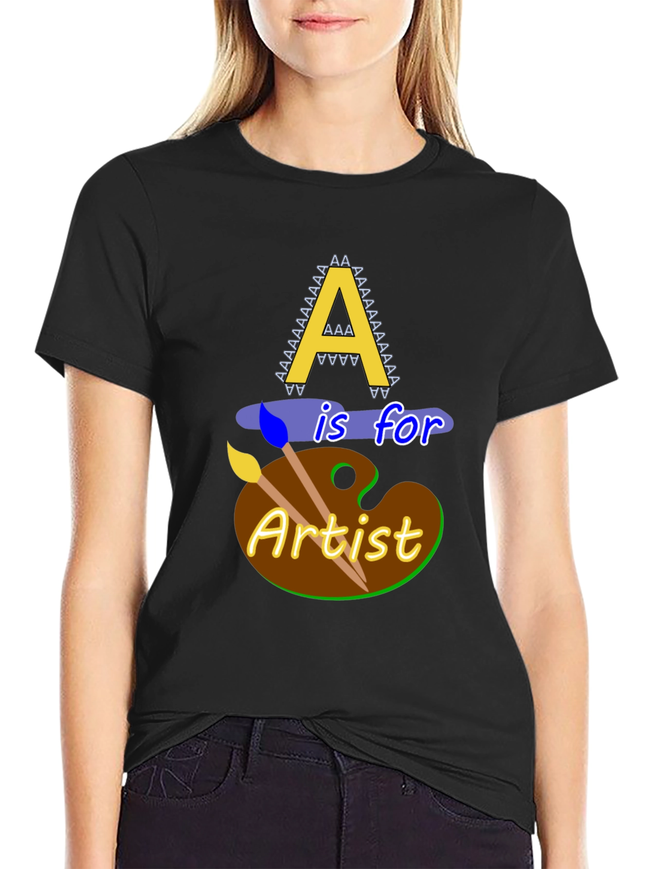 Artist T-Shirt - A is for Artist Design