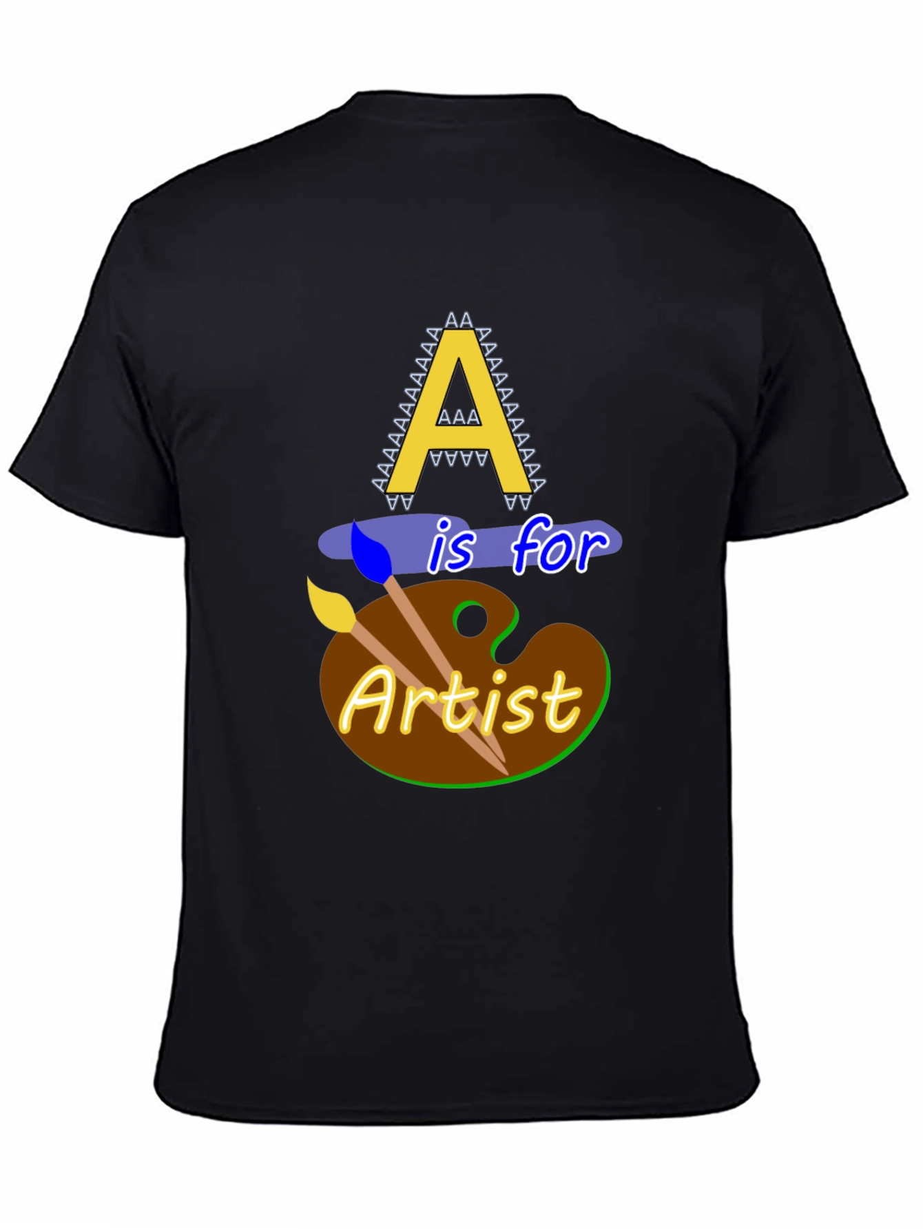 Artist T-Shirt - A is for Artist Design