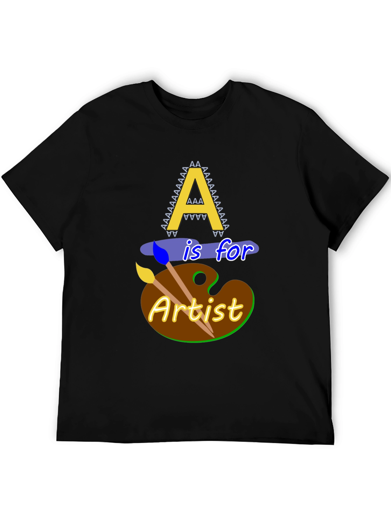 Artist T-Shirt - A is for Artist Design