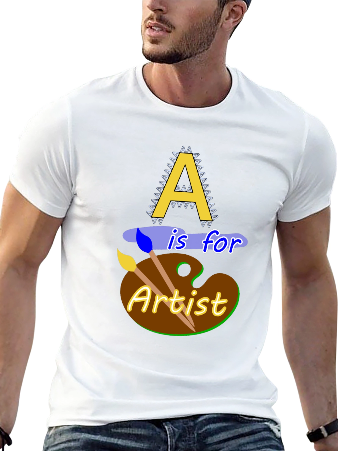 Artist T-Shirt - A is for Artist Design