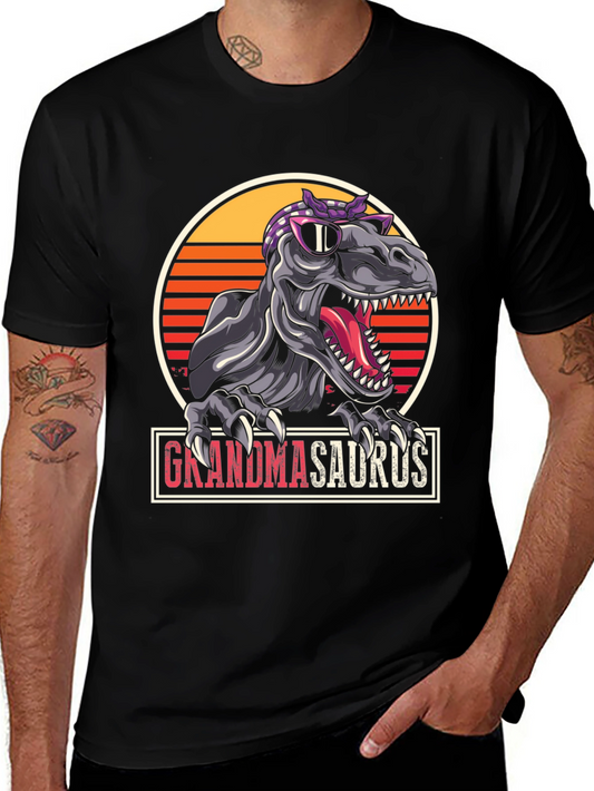 Grandmasaurus T-Shirt: Dinosaur Graphic Tee