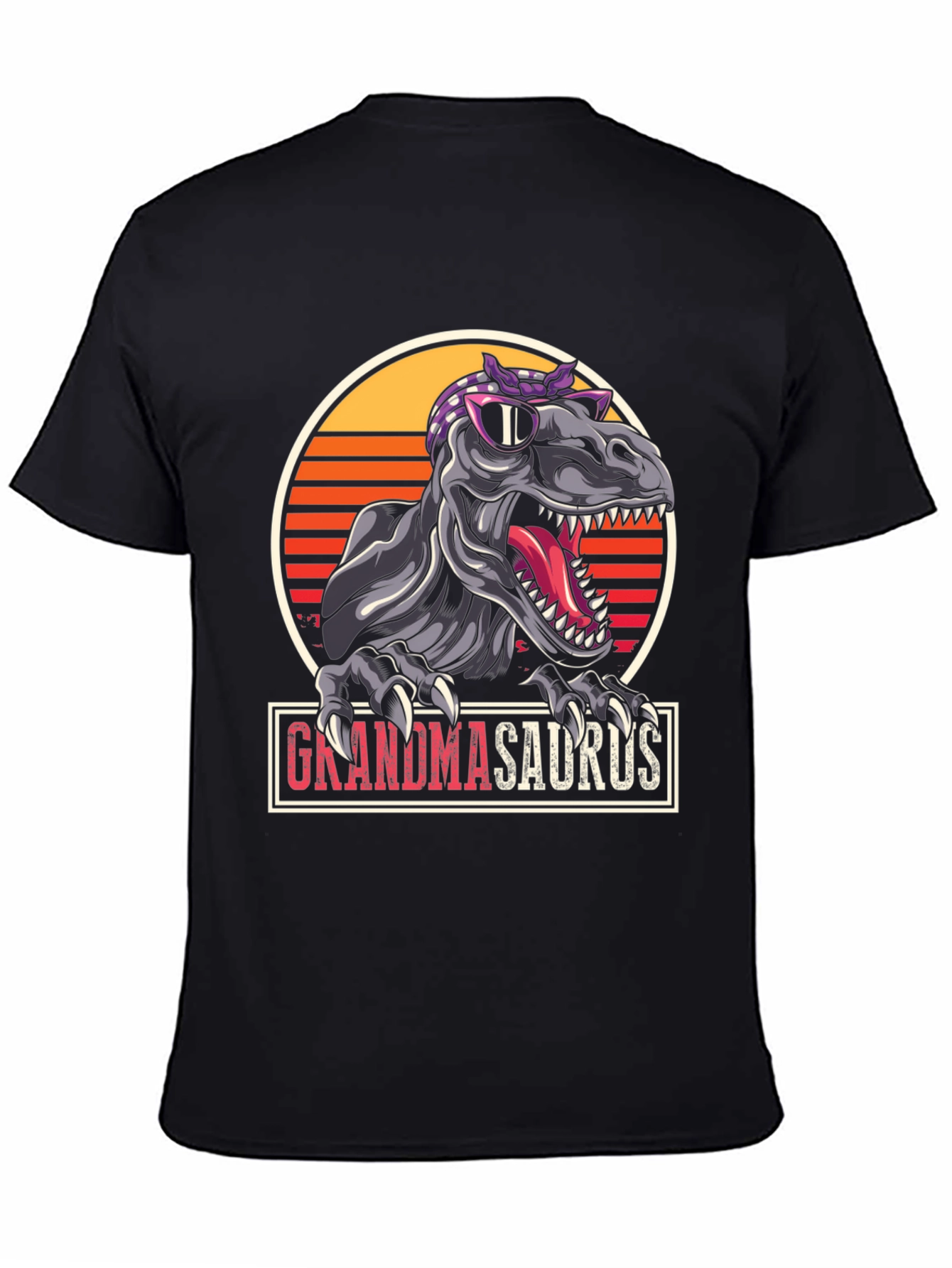 Grandmasaurus T-Shirt: Dinosaur Graphic Tee