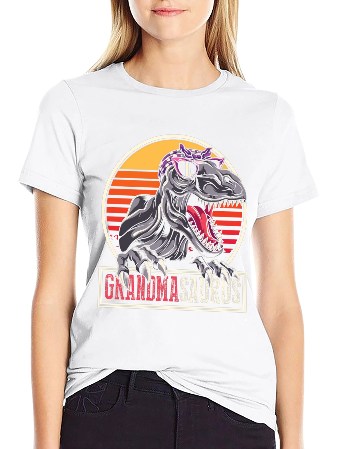 Grandmasaurus T-Shirt: Dinosaur Graphic Tee