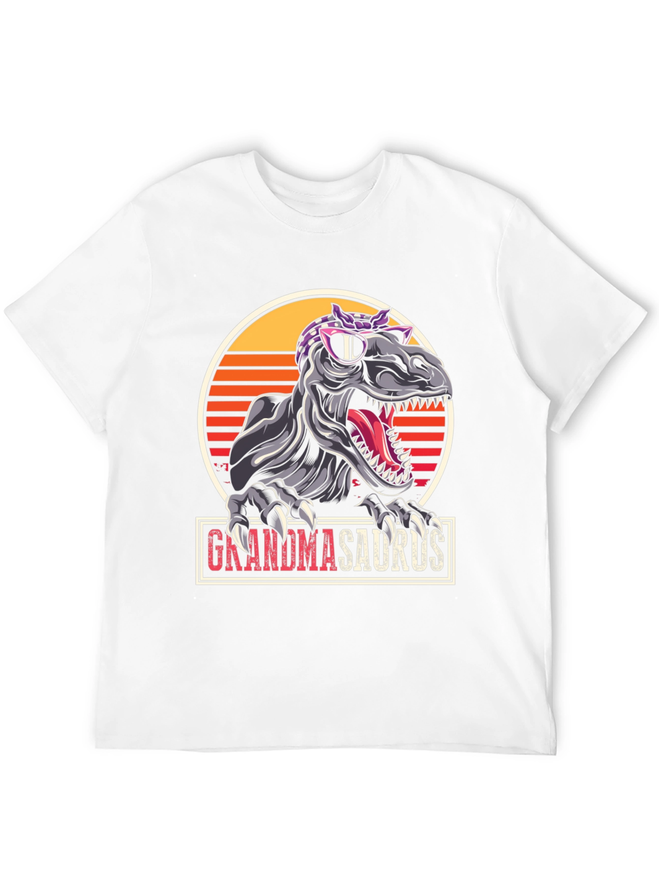 Grandmasaurus T-Shirt: Dinosaur Graphic Tee