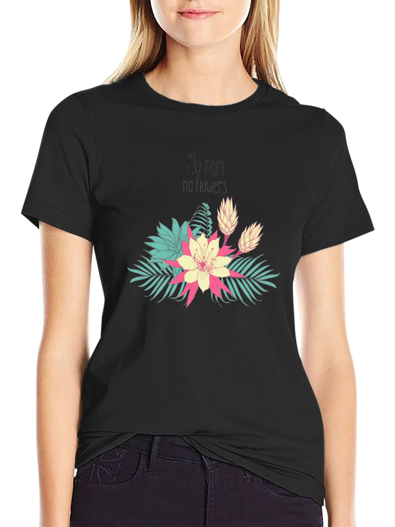No Rain No Flowers Graphic Tee
