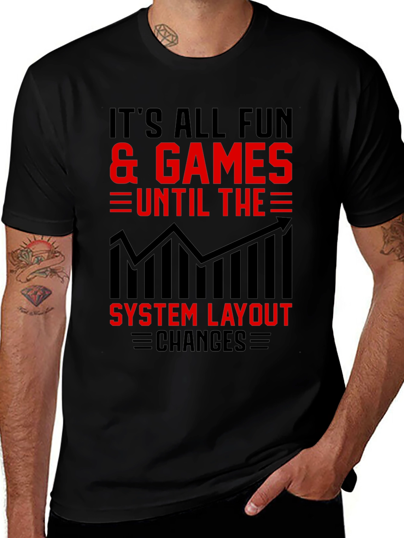 Funny System Layout T-Shirt