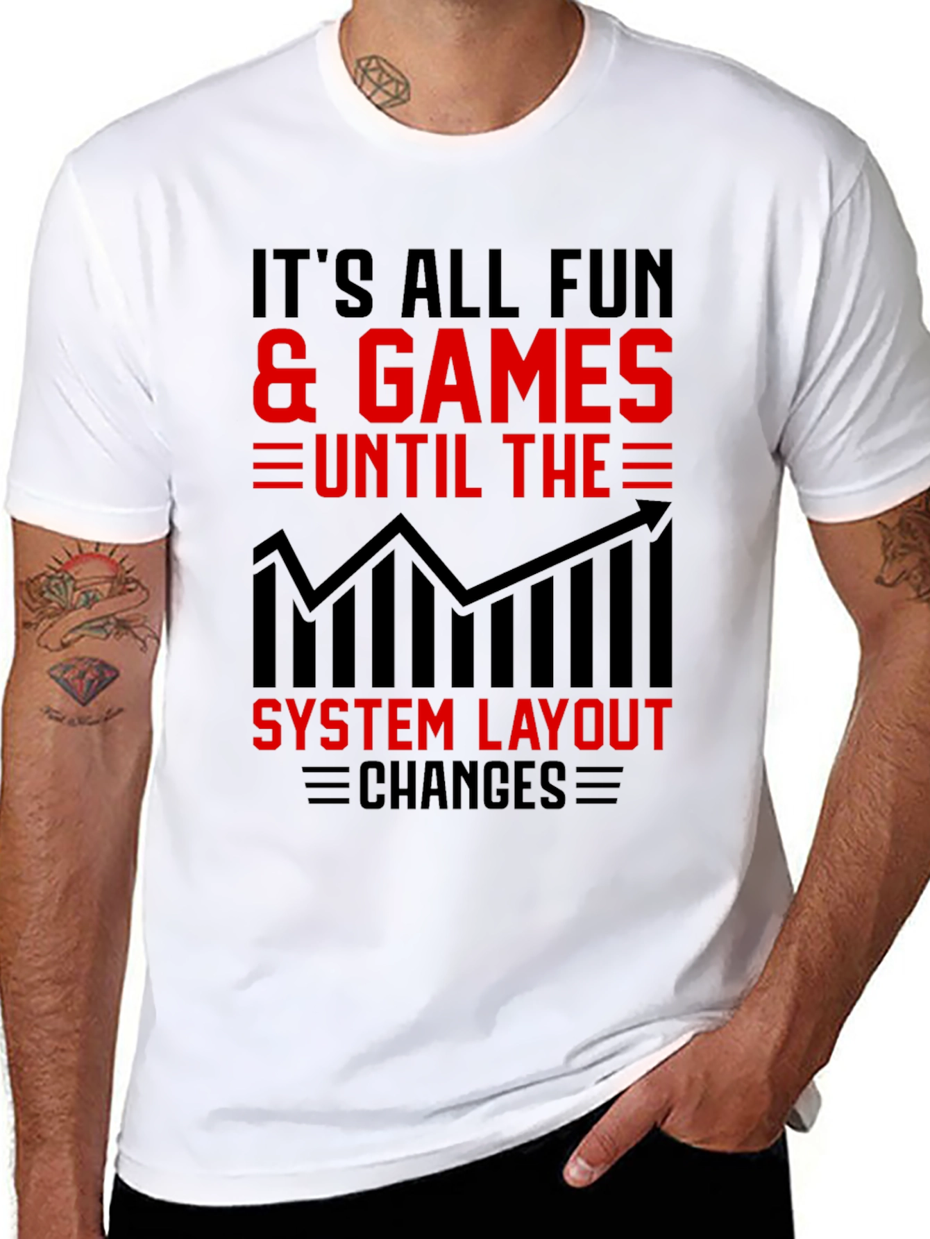 Funny System Layout T-Shirt