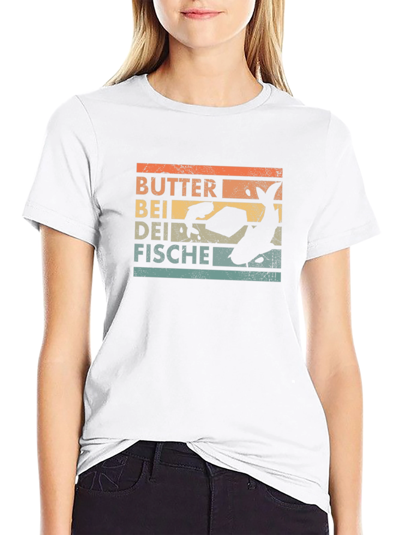 Butter Bei Dei Fische Graphic T-Shirt