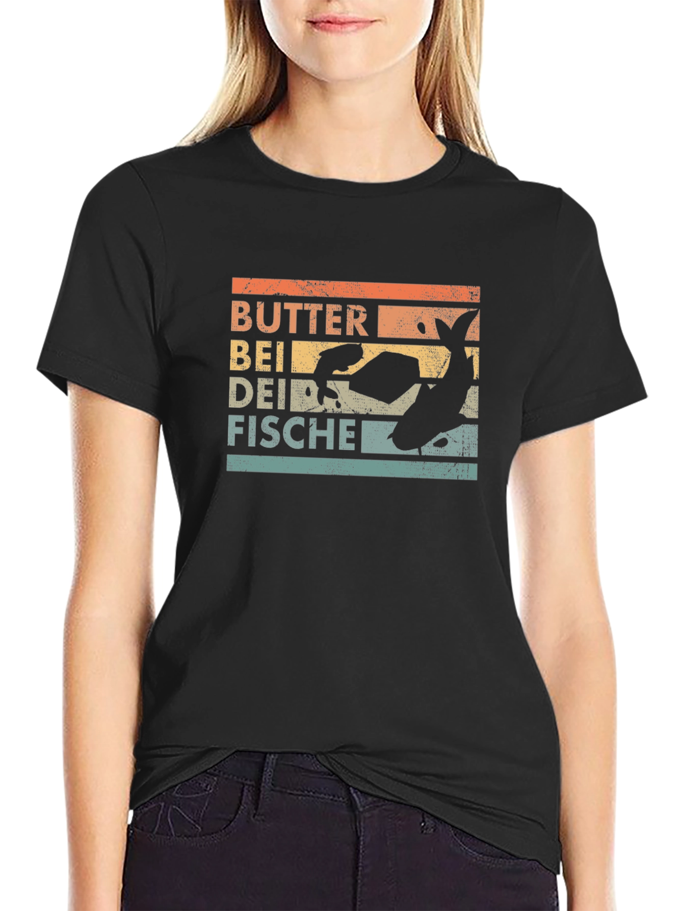 Butter Bei Dei Fische Graphic T-Shirt
