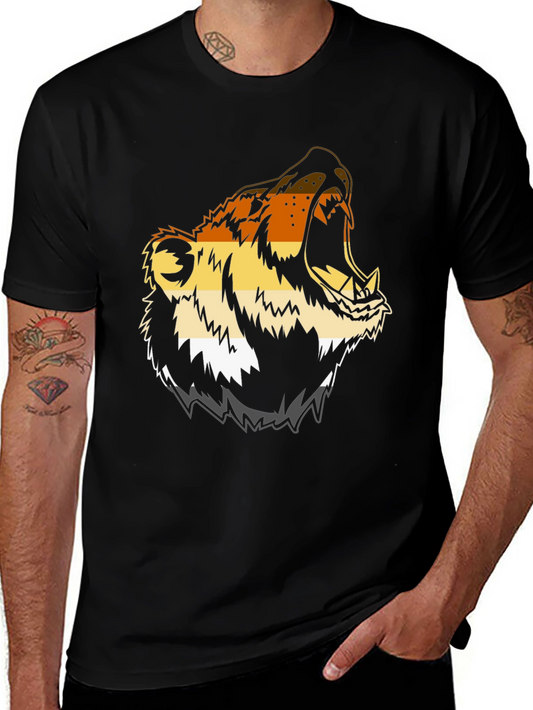 Bear Pride Graphic T-Shirt - Black
