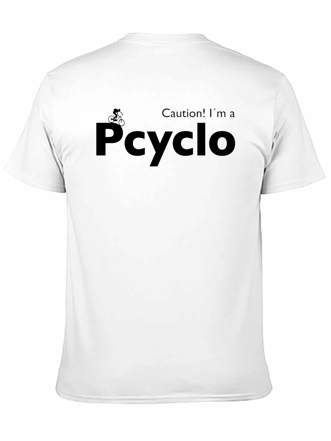 Caution! Im a P-cyclo - Graphic T-Shirt