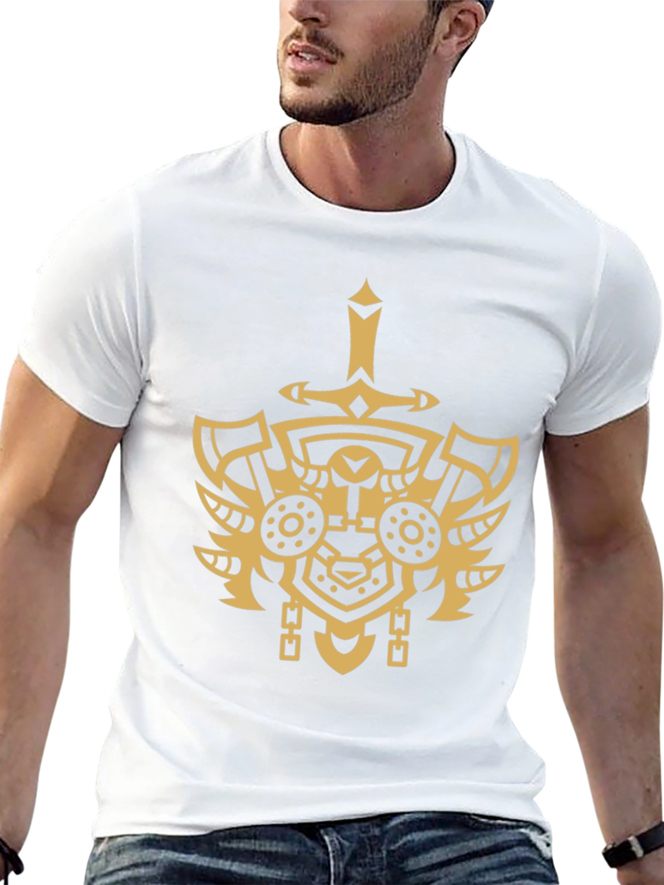Warrior Shield Graphic Tee - Black