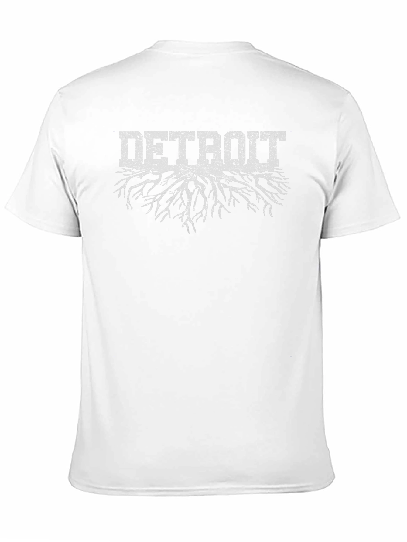 Detroit Roots Graphic Black T-Shirt