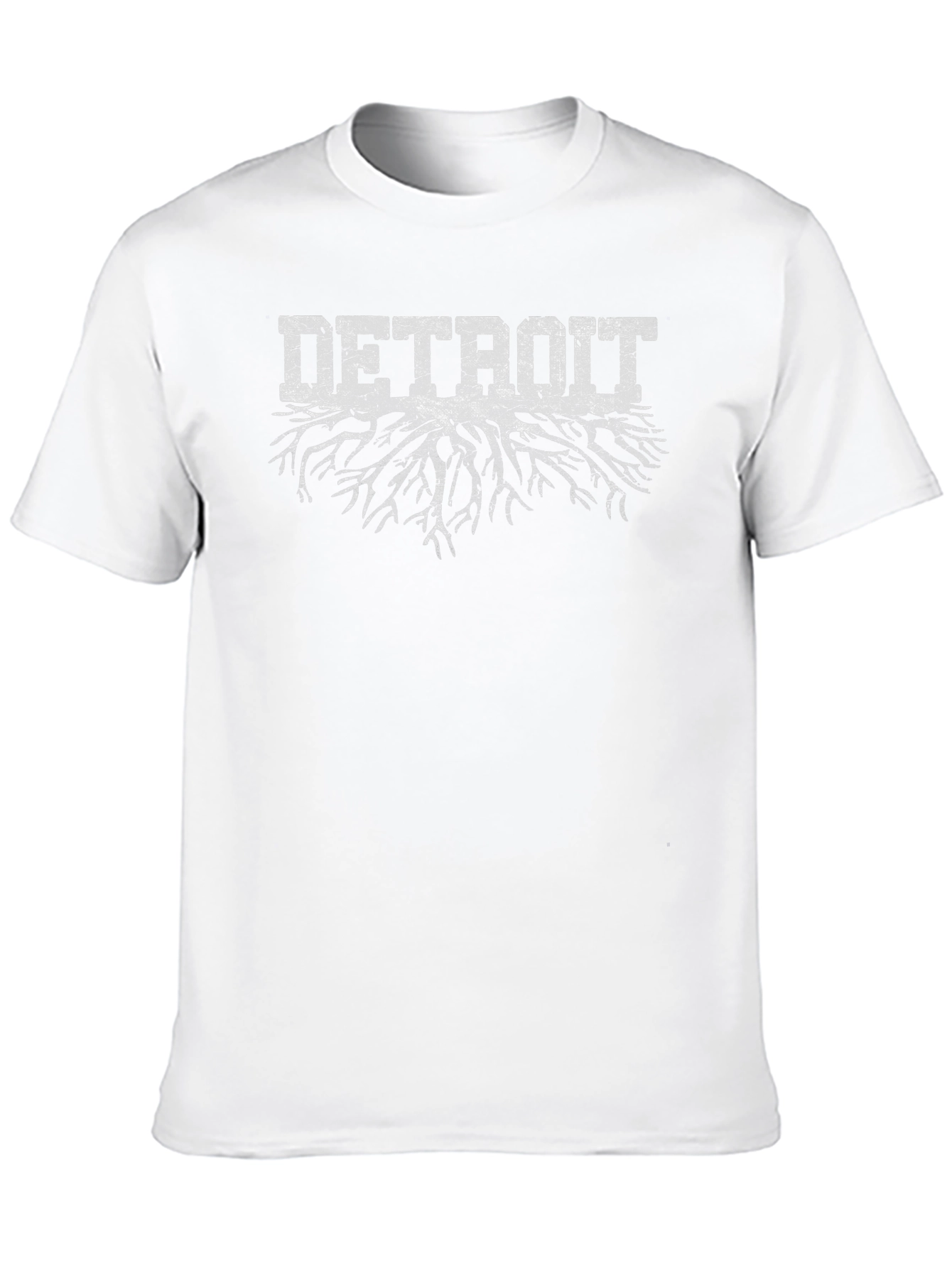 Detroit Roots Graphic Black T-Shirt