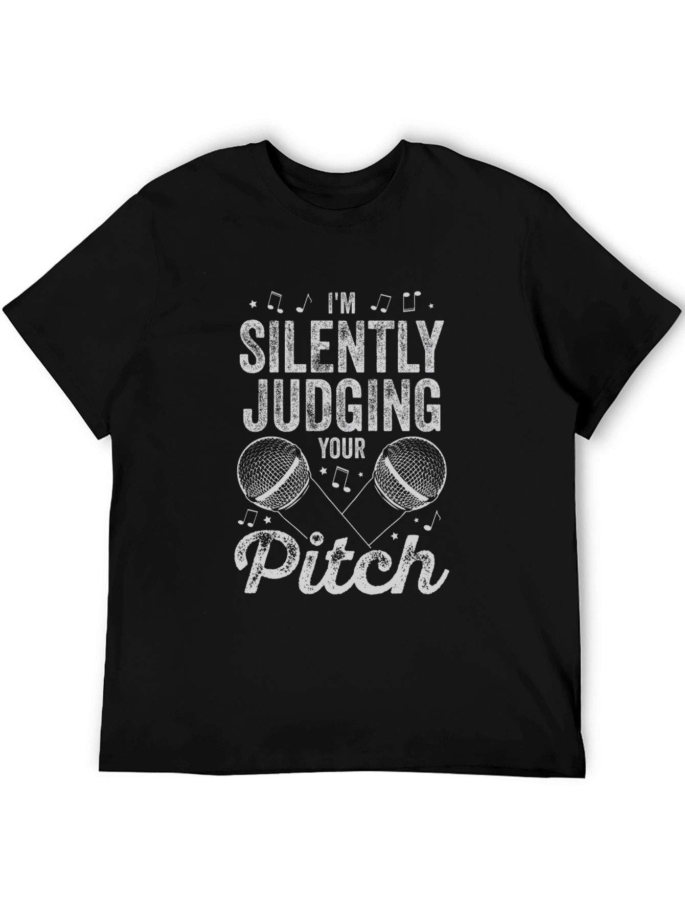 Silently Judging Your Pitch T-Shirt - Music Lover Tee
