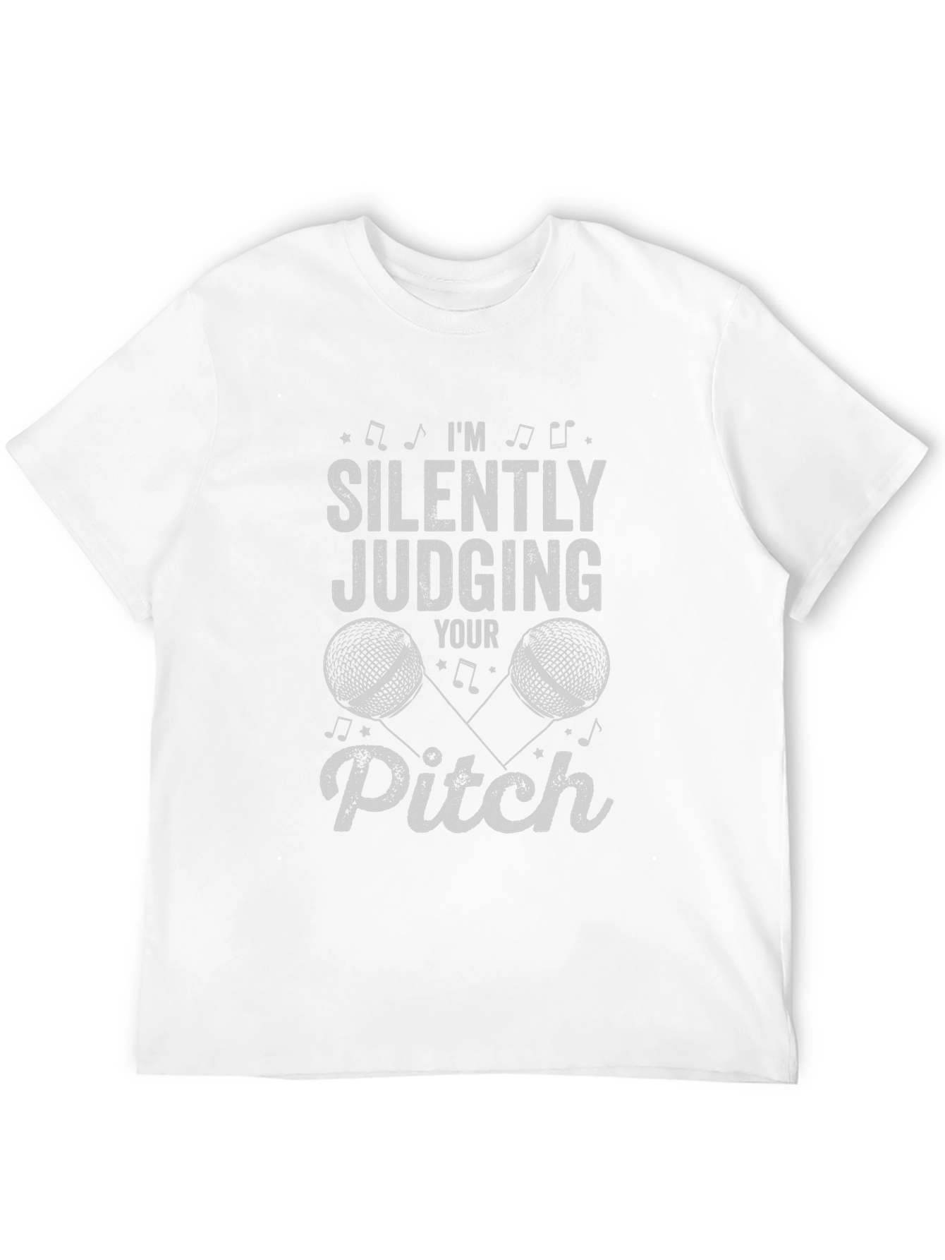 Silently Judging Your Pitch T-Shirt - Music Lover Tee