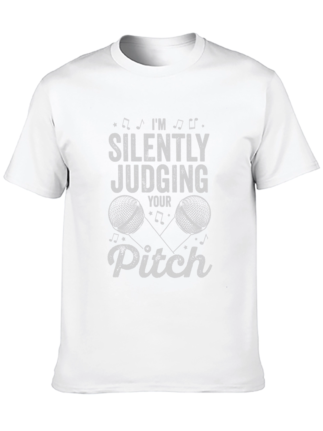 Silently Judging Your Pitch T-Shirt - Music Lover Tee