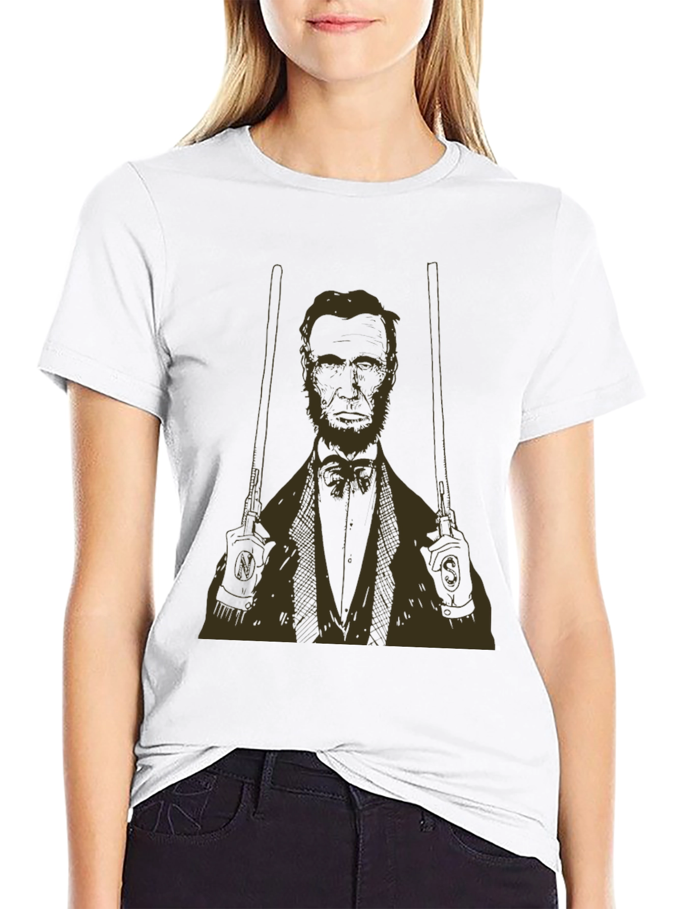 Abraham Lincoln Hunter Graphic Tee