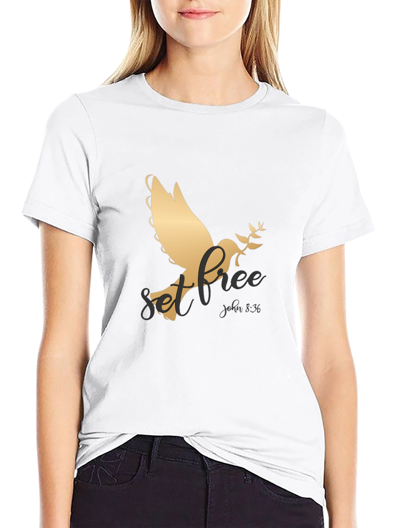 Set Free Dove Graphic T-Shirt