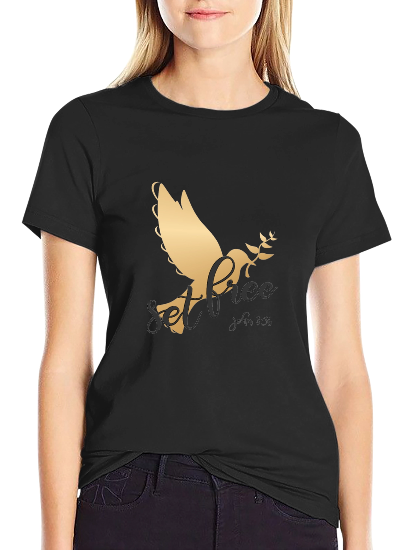 Set Free Dove Graphic T-Shirt