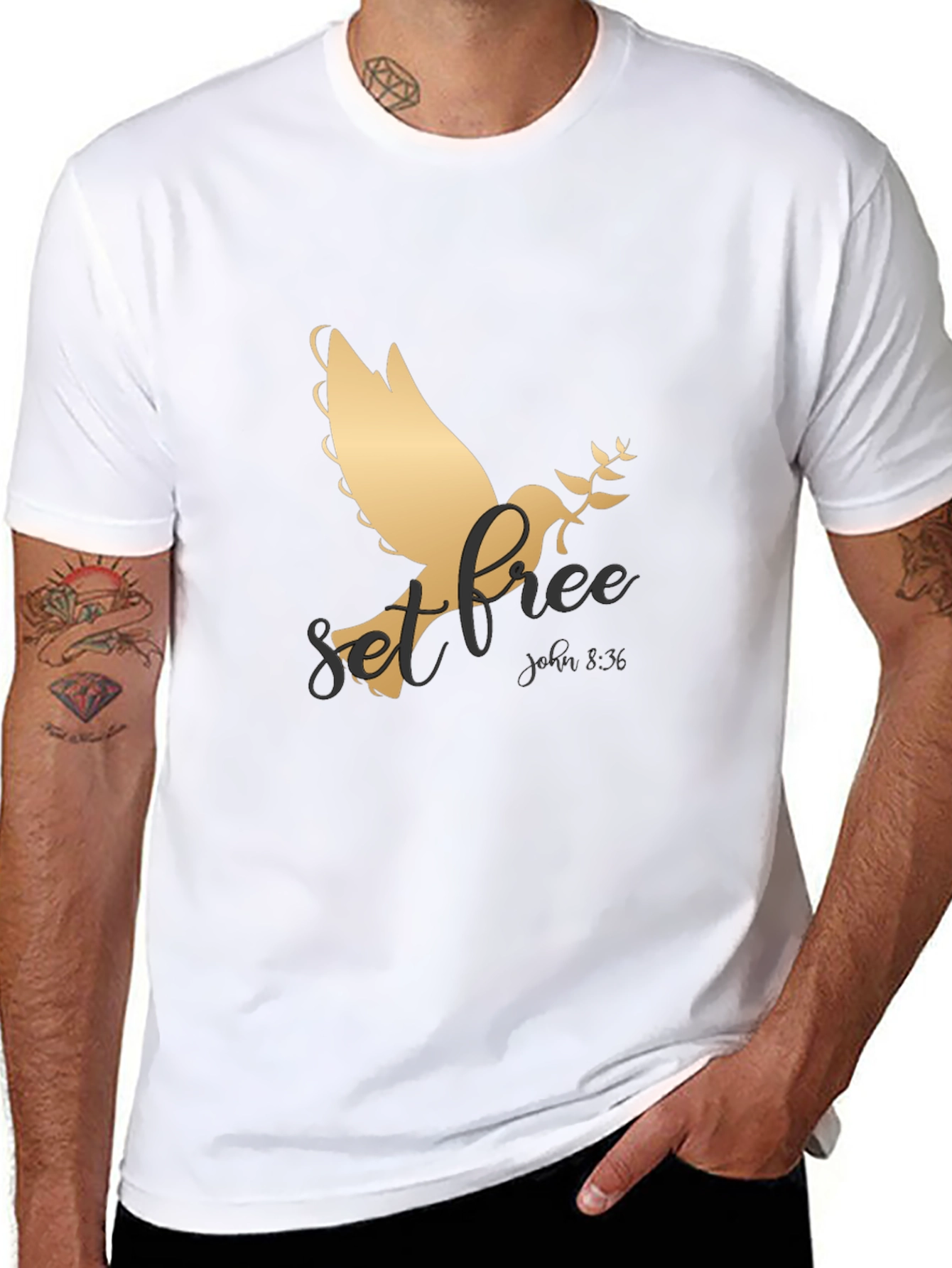 Set Free Dove Graphic T-Shirt