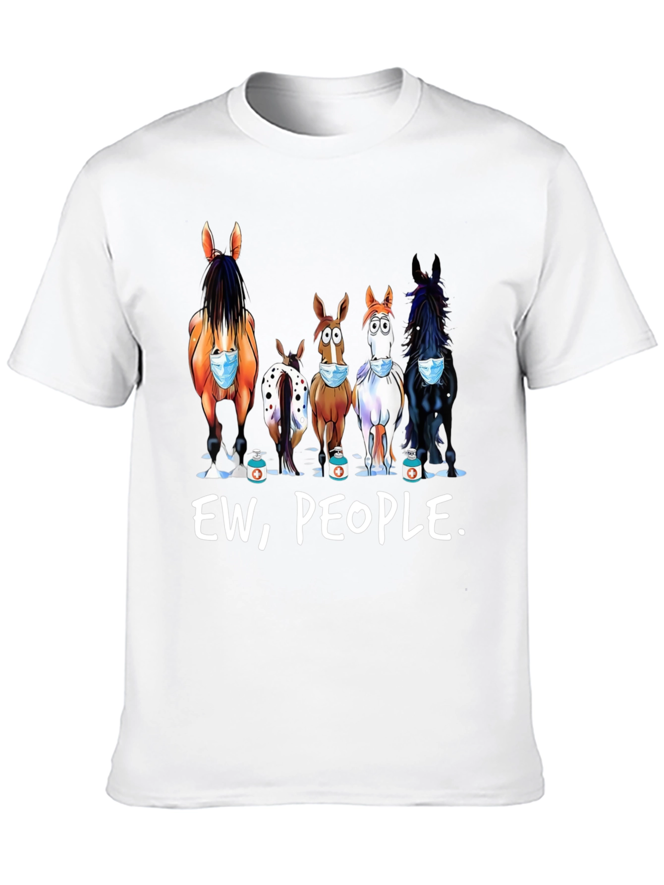 Ew People! Horse Graphic Tee