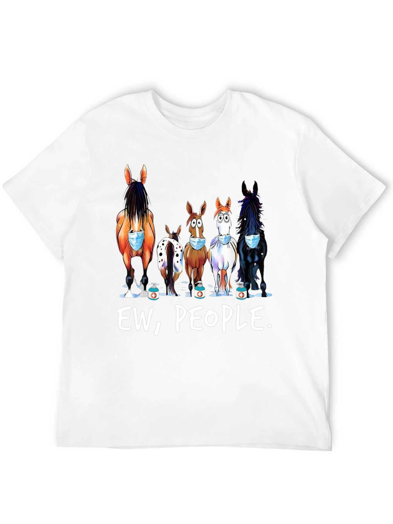 Ew People! Horse Graphic Tee