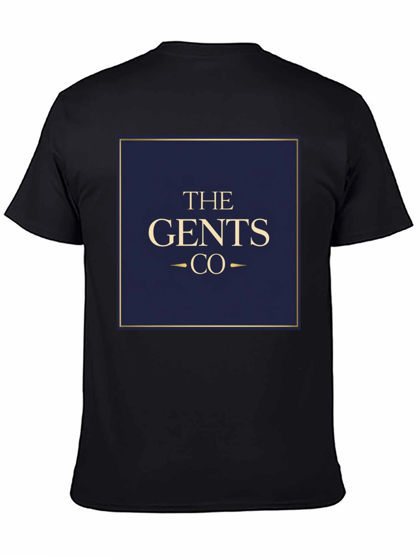 The Gents Co. Mens Black Graphic T-Shirt