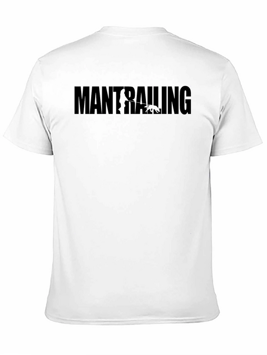 ManTrailing Graphic Tee - Black