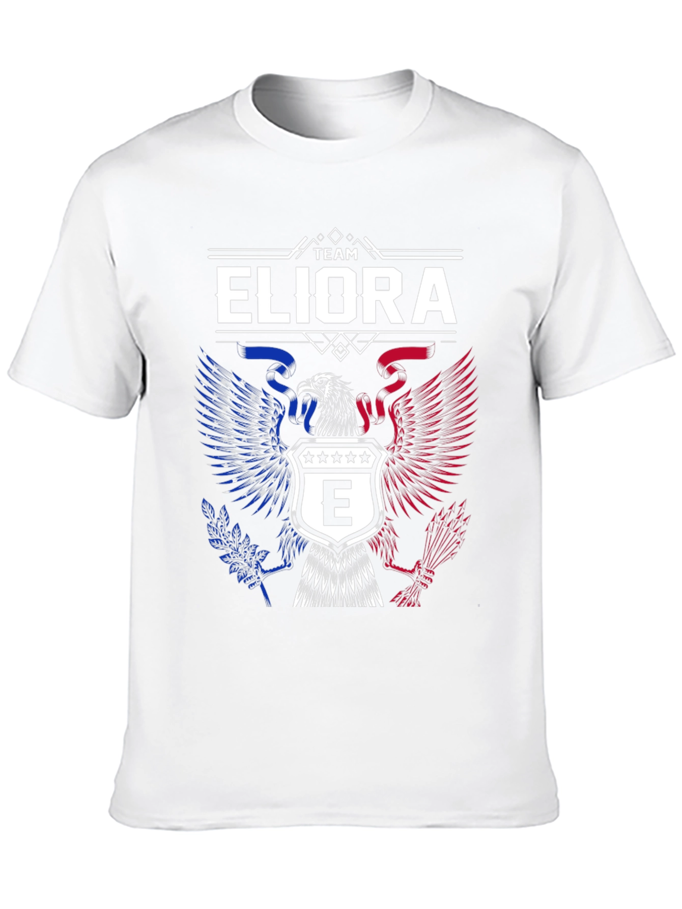 Team ELIORA Eagle Graphic T-Shirt - Patriotic Design