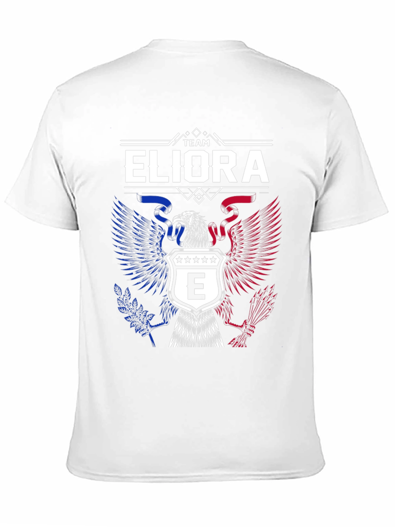Team ELIORA Eagle Graphic T-Shirt - Patriotic Design