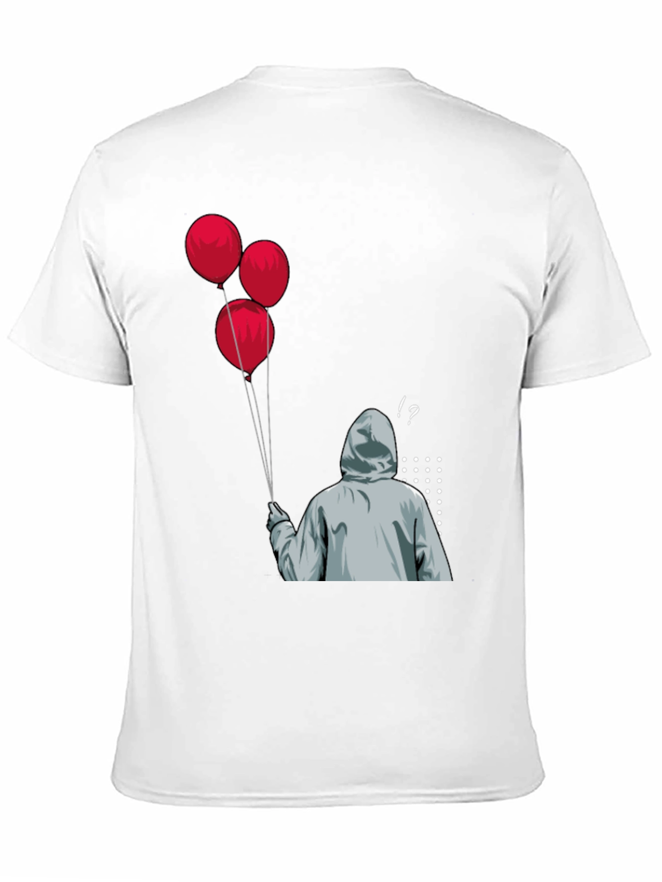 IT Pennywise T-Shirt: Red Balloons & Creepy Clown Design