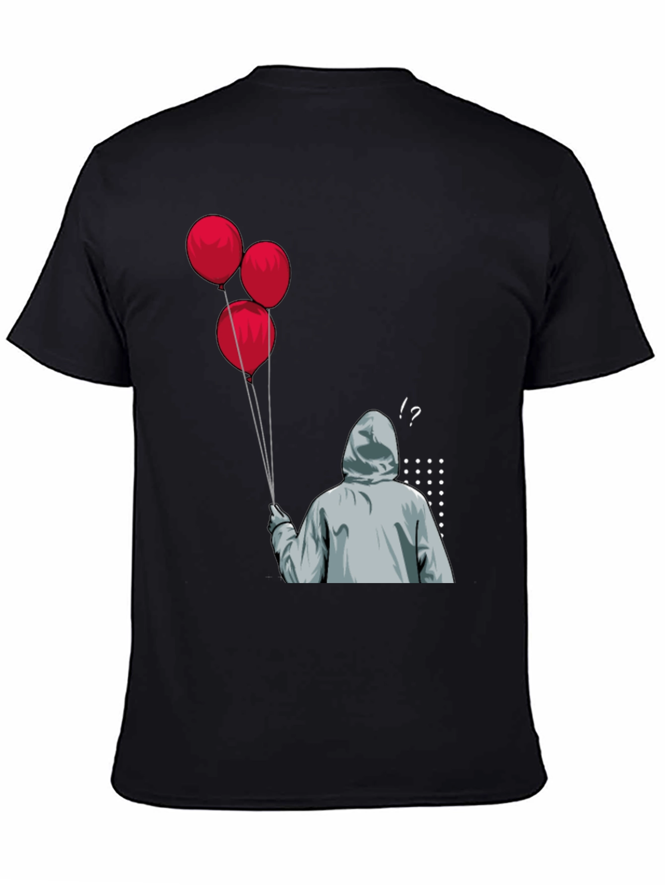 IT Pennywise T-Shirt: Red Balloons & Creepy Clown Design