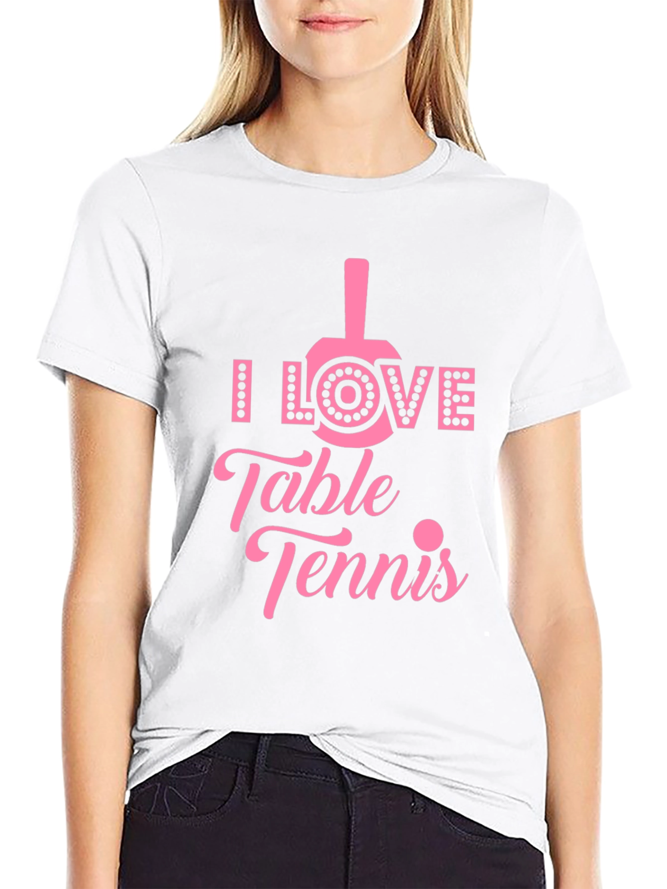 I Love Table Tennis T-Shirt