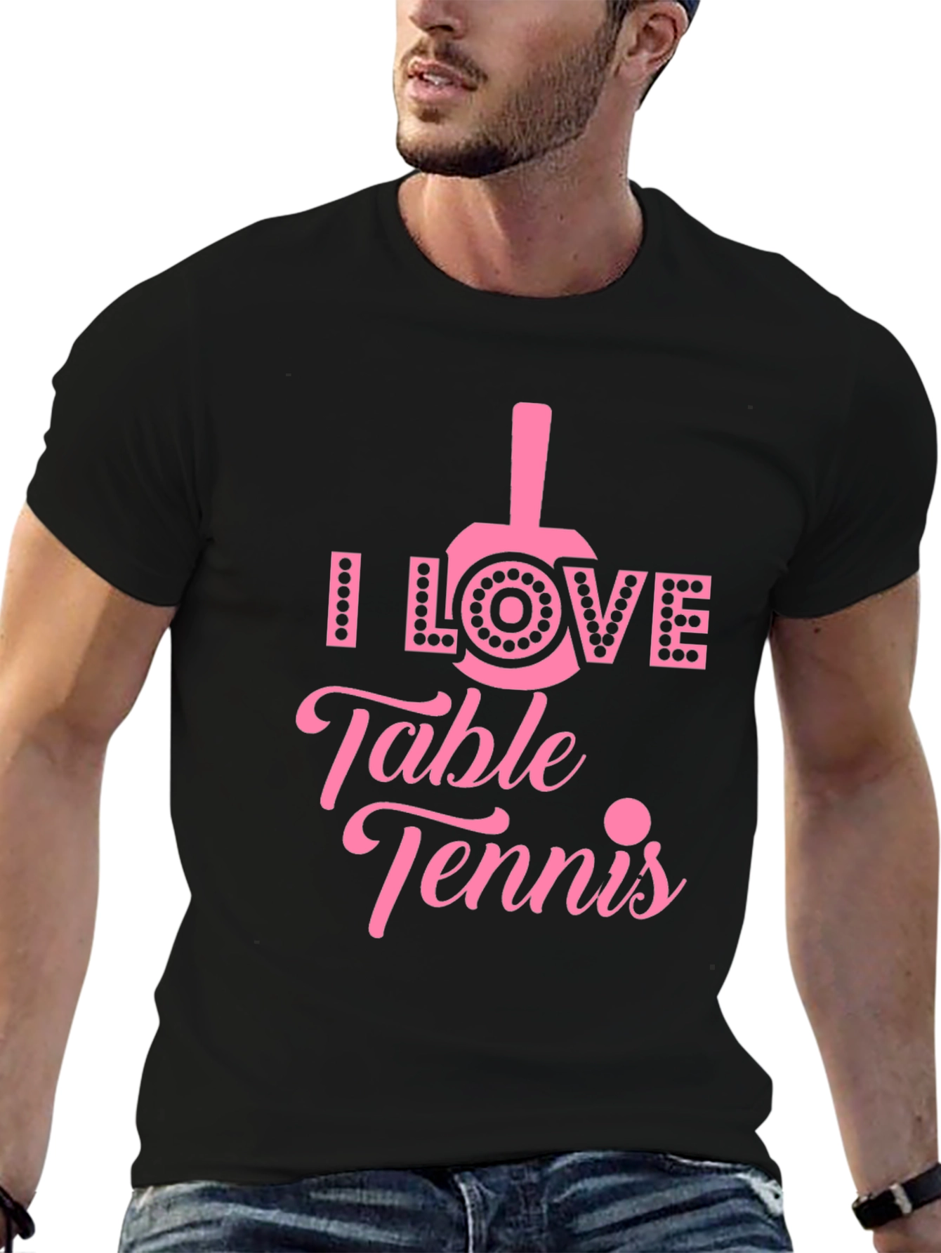 I Love Table Tennis T-Shirt