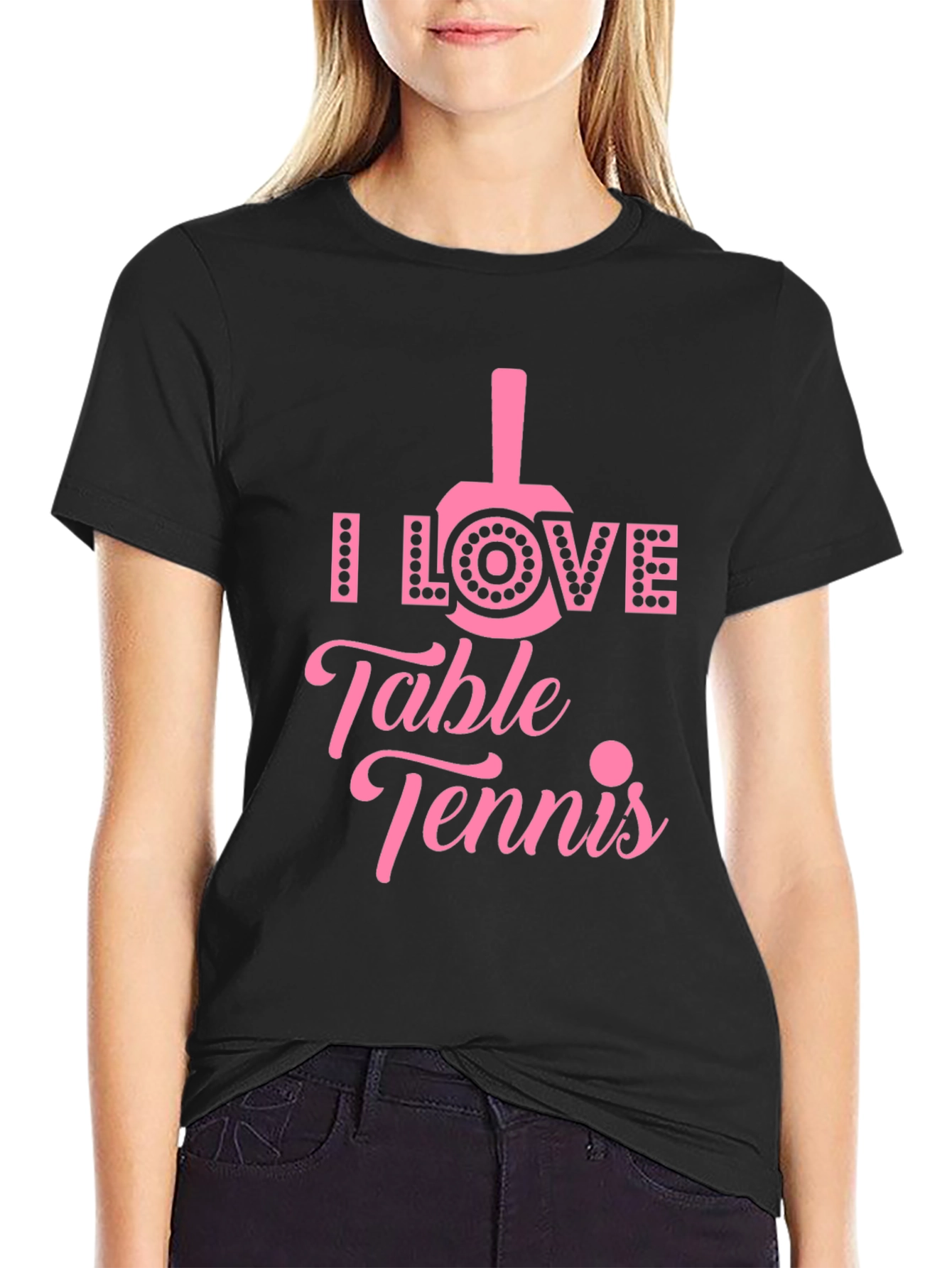 I Love Table Tennis T-Shirt