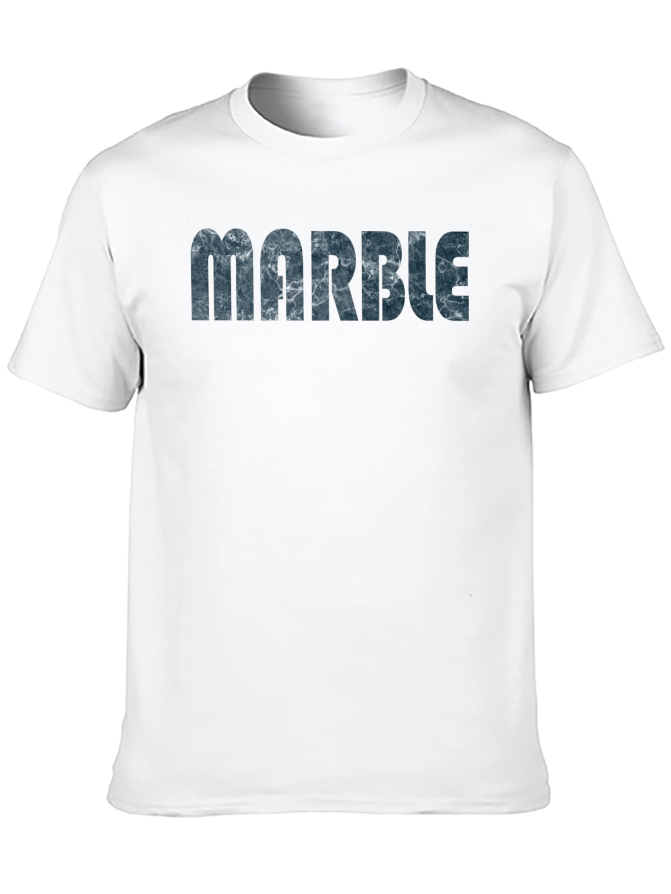 Marble Print T-Shirt - Unique Graphic Tee