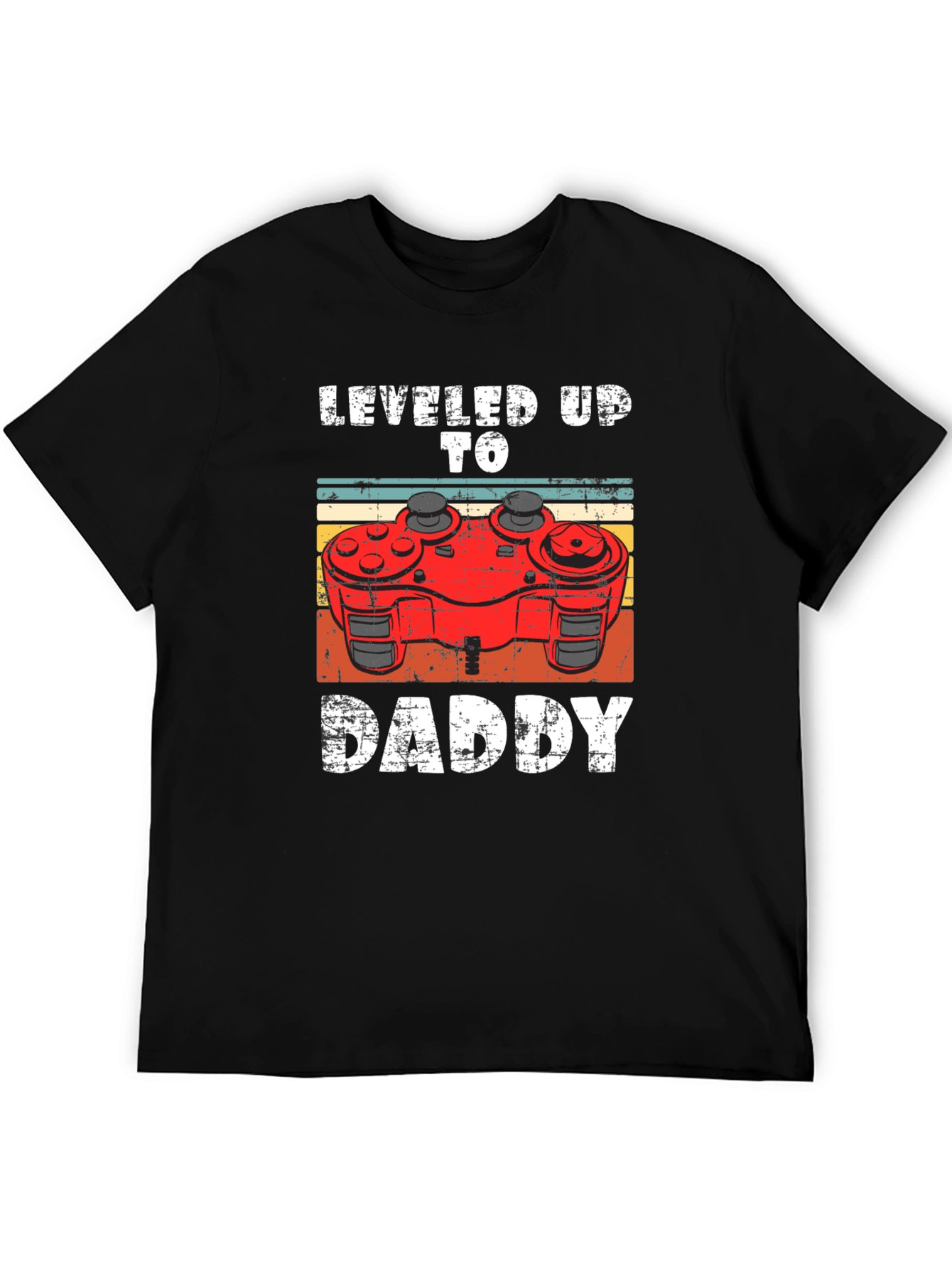 Leveled Up To Daddy Gamer T-Shirt