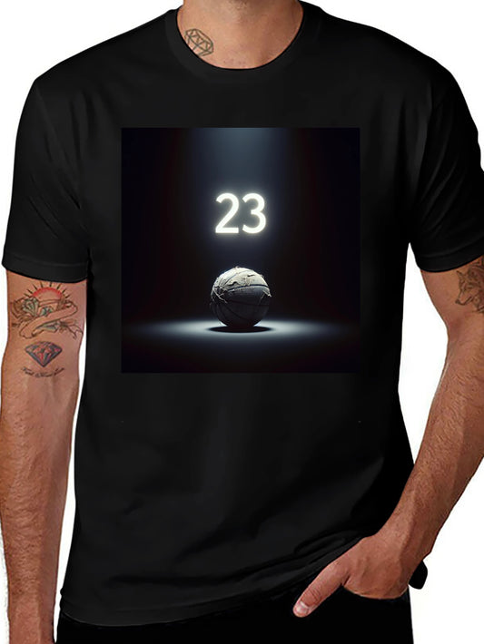 Retro Basketball Tee - 23 Spotlight
